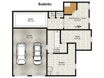 Prodej domu, 490 m2, Praha 5 - Zbraslav