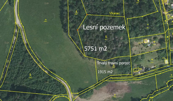 Prodej pozemku, 7666 m2, Křemže