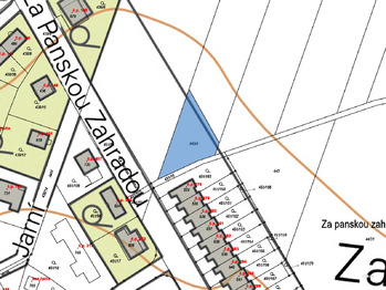 Prodej pozemku, 752 m2, Horoušany