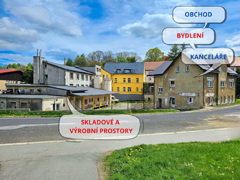 Prodej komerčního objektu, 770 m2, Vejprty