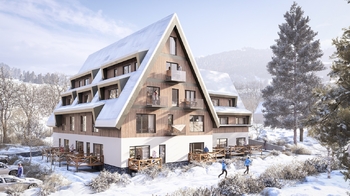 Prodej bytu 3+kk v osobním vlastnictví, 61 m2, Rokytnice nad Jizerou