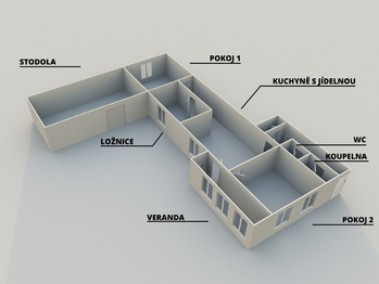 Prodej domu, 100 m2, Nová Ves nad Lužnicí