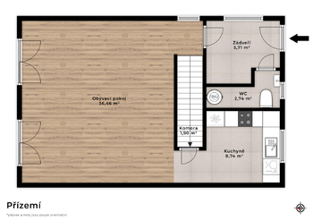 Pronájem domu, 110 m2, Bašť