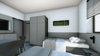 Pronájem bytu 1+kk v osobním vlastnictví, 34 m2, Brno
