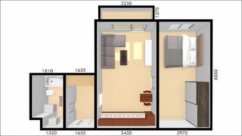 Pronájem bytu 2+kk v osobním vlastnictví, 50 m2, Kuřim