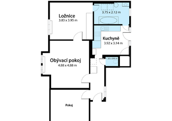 Prodej bytu 3+1 v osobním vlastnictví, 89 m2, Litoměřice