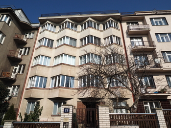 Pronájem bytu 1+kk v osobním vlastnictví, 24 m2, Praha 10 - Vinohrady