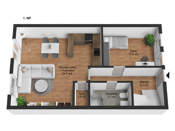 Prodej domu, 105 m2, Škvorec