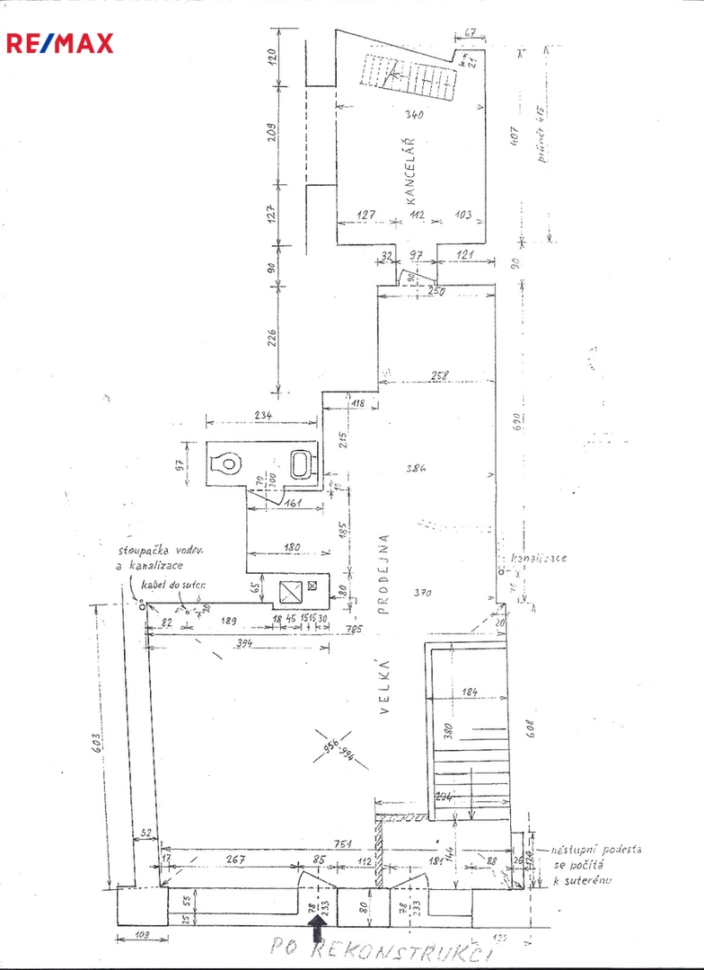 Pronájem komerčního objektu, 76 m2, Písek