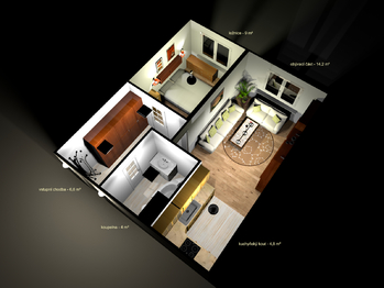 Prodej bytu 2+kk v osobním vlastnictví, 39 m2, Hořovice