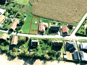 Prodej pozemku, 796 m2, Opatovice nad Labem