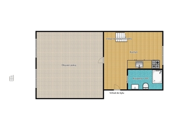 Pronájem bytu 1+1 v osobním vlastnictví, 48 m2, Ústí nad Labem