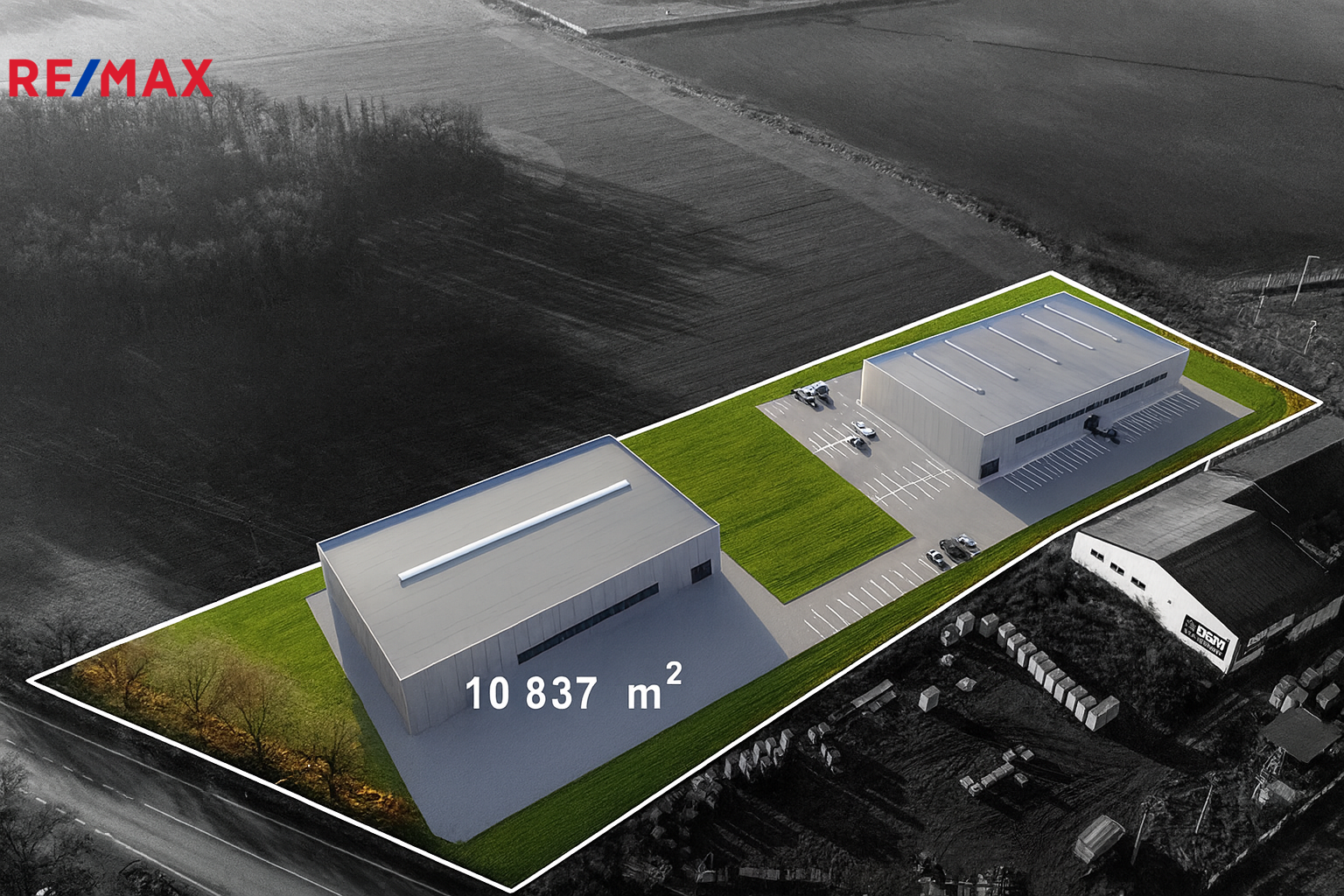 Prodej pozemku, 10837 m2, Veltrusy