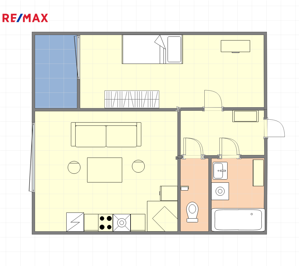 Pronájem bytu 2+kk v osobním vlastnictví, 45 m2, Praha 9 - Černý Most