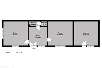 Prodej domu, 95 m2, Velenka