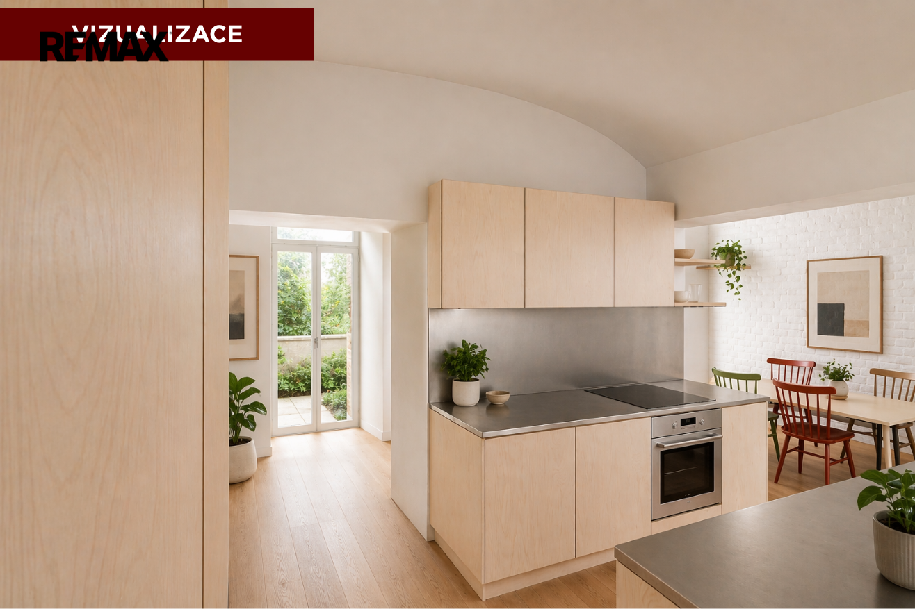 Prodej bytu 3+kk v osobním vlastnictví, 68 m2, Praha 5 - Smíchov