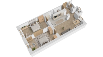 Prodej bytu 3+kk v osobním vlastnictví, 73 m2, Praha 5 - Smíchov