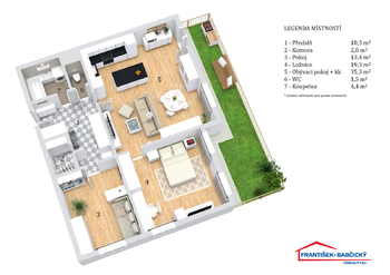Prodej bytu 3+kk v osobním vlastnictví, 87 m2, Karlovy Vary