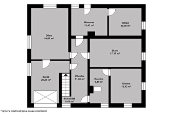 Prodej domu, 110 m2, Všechlapy