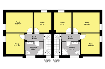 Pronájem domu, 97 m2, Veltruby