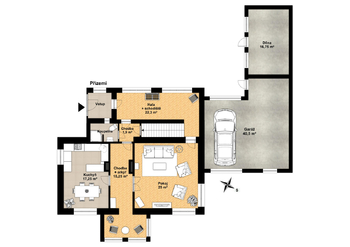 Prodej domu, 147 m2, Jince