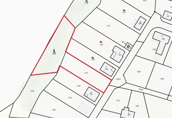 Prodej pozemku, 2649 m2, Zavidov