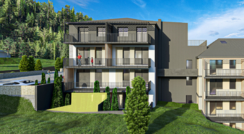 Prodej bytu 2+kk v osobním vlastnictví, 48 m2, Merklín