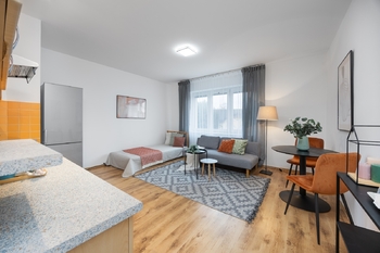 Prodej bytu 1+kk v osobním vlastnictví, 27 m2, Unhošť