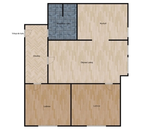 Prodej bytu 3+kk v osobním vlastnictví, 82 m2, Ústí nad Labem