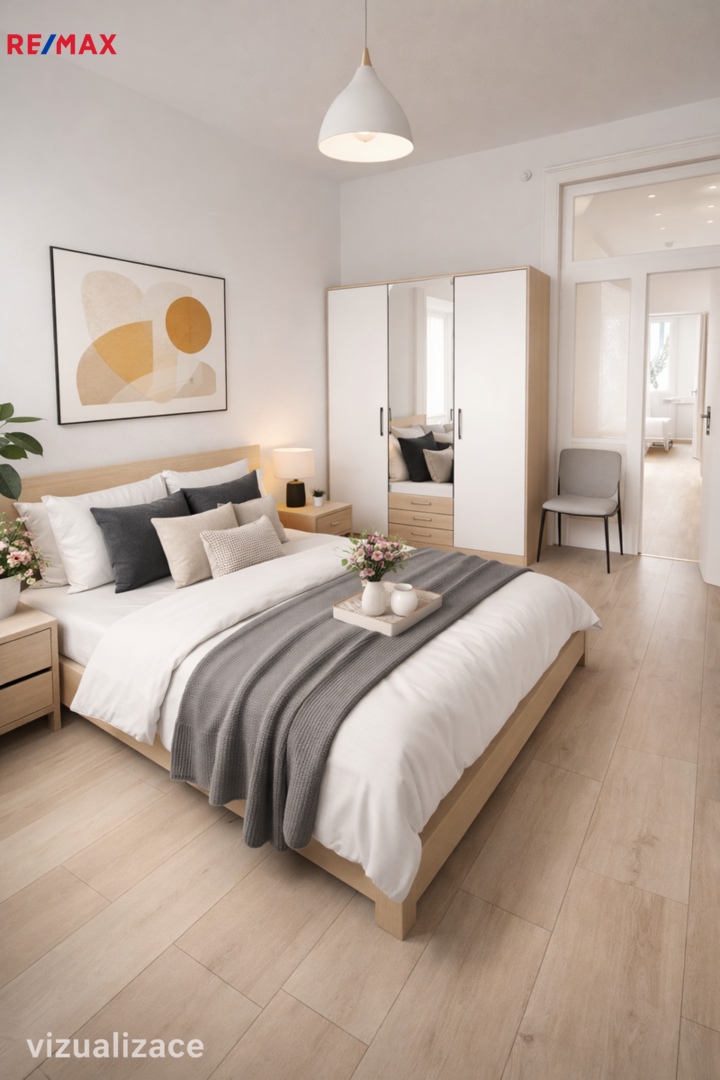 Prodej bytu 3+kk v osobním vlastnictví, 50 m2, Praha 6 - Břevnov