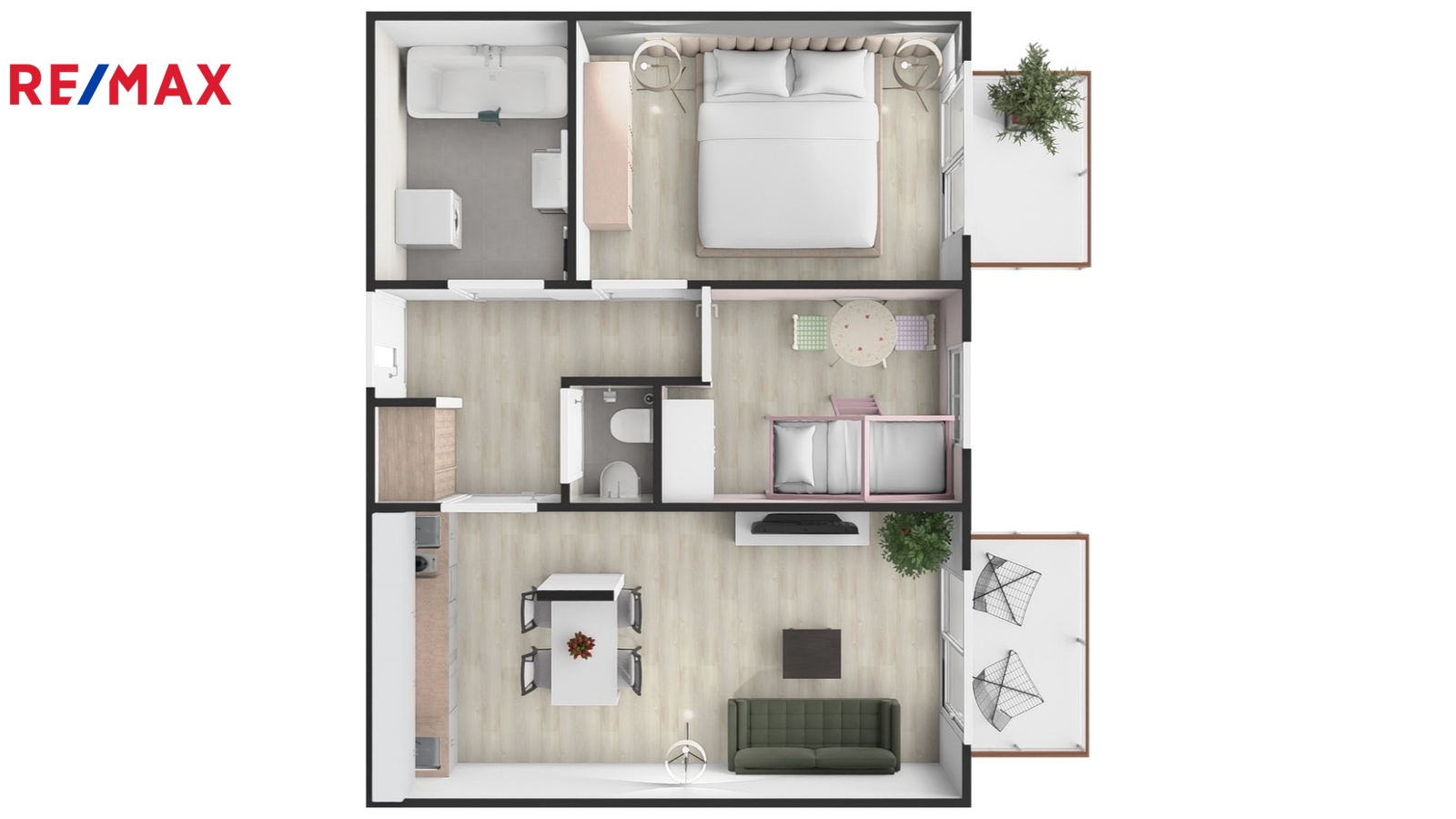 Pronájem bytu 3+kk v osobním vlastnictví, 72 m2, České Budějovice