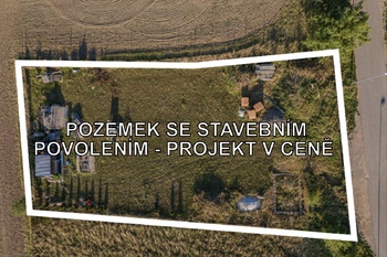 Prodej pozemku, 1295 m2, Vykáň