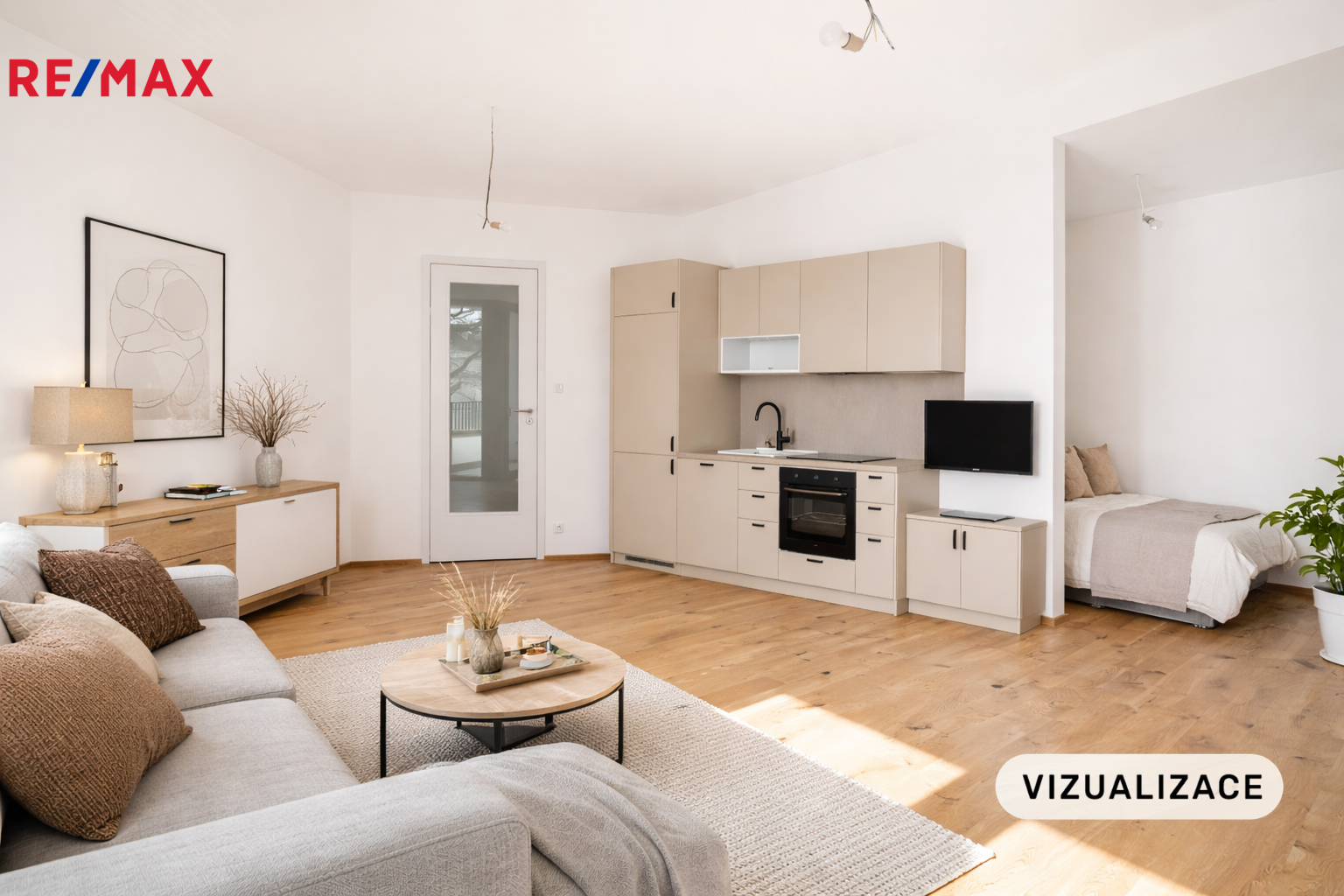 Pronájem bytu 1+kk v osobním vlastnictví, 35 m2, Praha 4 - Nusle