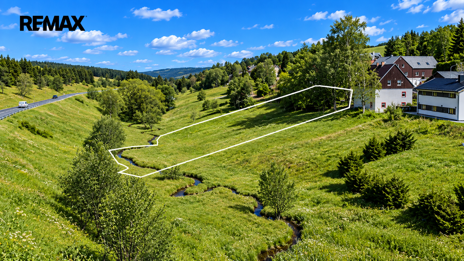Prodej pozemku, 2335 m2, Loučná pod Klínovcem