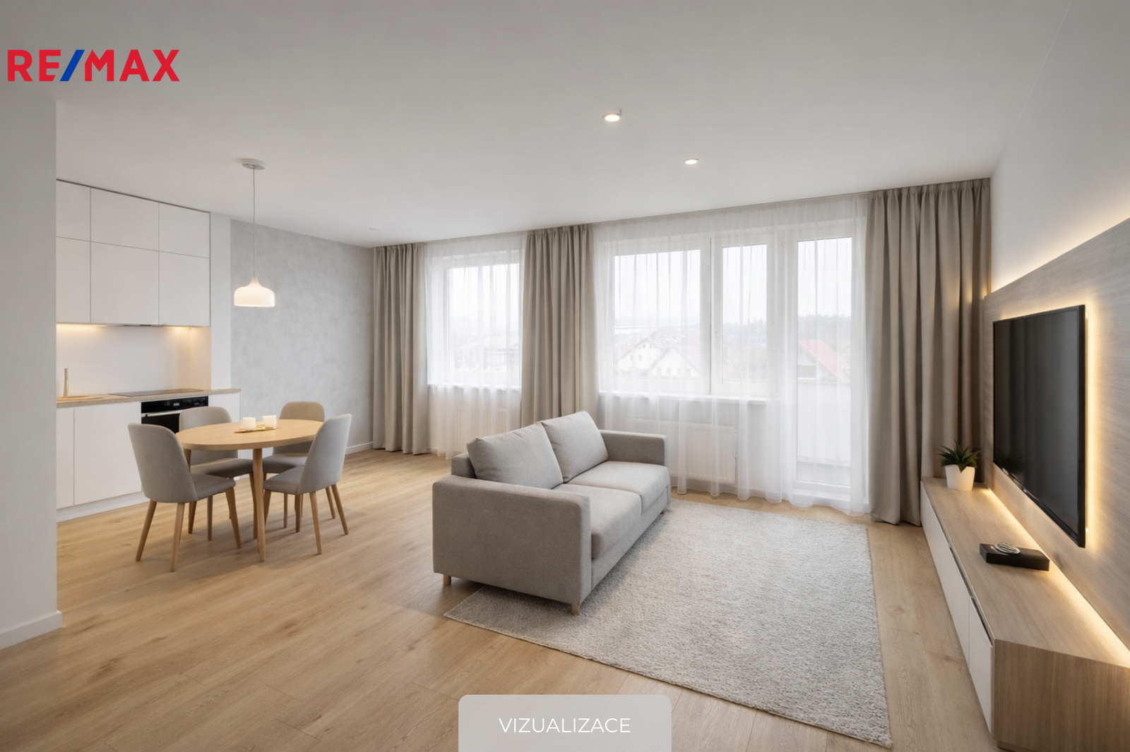 Prodej bytu 4+kk v osobním vlastnictví, 92 m2, Kostelec nad Černými lesy