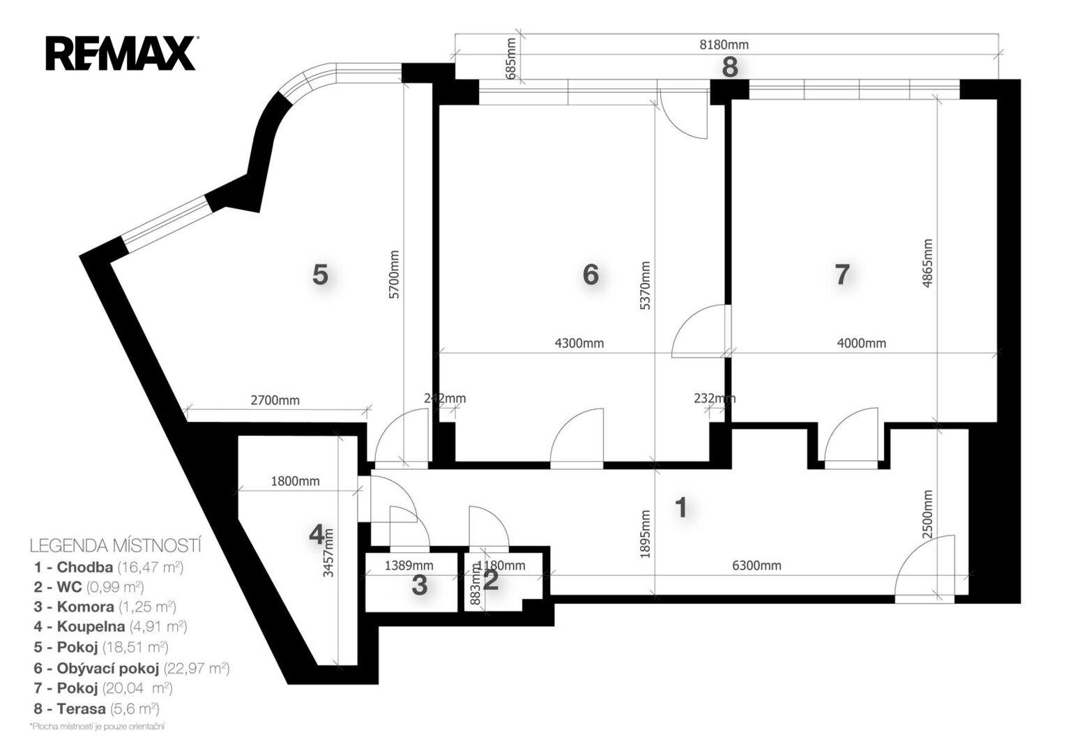 Prodej bytu 3+kk, 88 m2, Praha