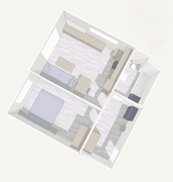 Prodej bytu 2+kk v osobním vlastnictví, 49 m2, Brno