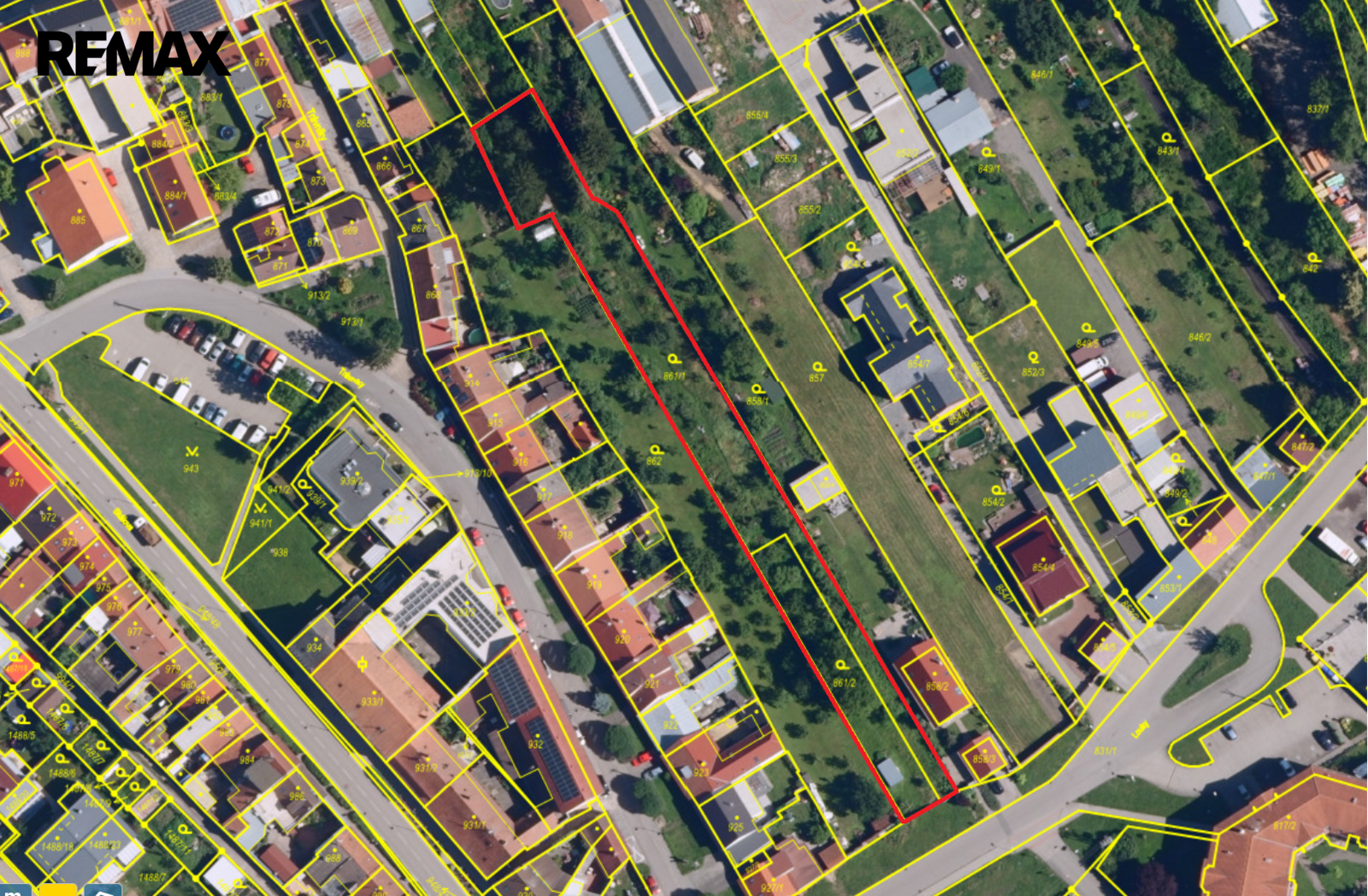 Prodej pozemku, 2167 m2, Rousínov