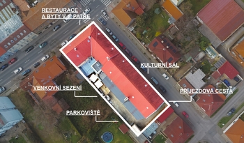 Prodej nájemního domu, 1880 m2, Praha 8 - Ďáblice