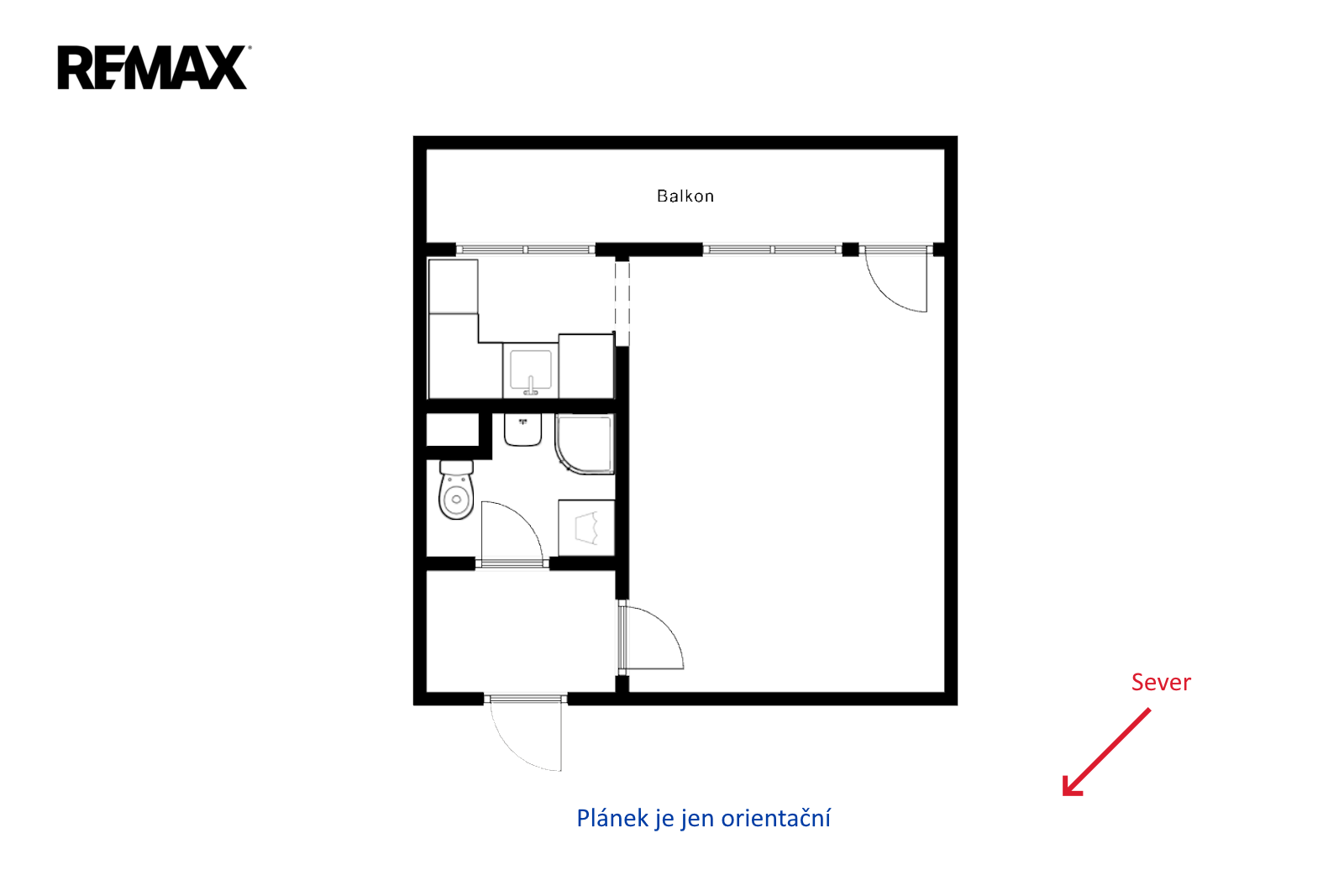Pronájem bytu 1+1 v družstevním vlastnictví, 32 m2, Praha 9 - Střížkov