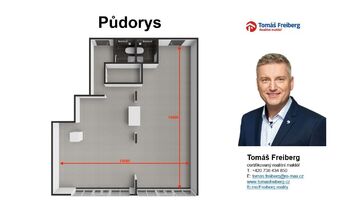 Pronájem komerčního objektu, 526 m2, České Budějovice