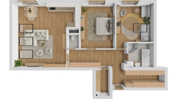Prodej bytu 3+kk v osobním vlastnictví, 88 m2, Nupaky