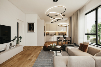 Prodej bytu 2+kk v osobním vlastnictví, 52 m2, Kolín