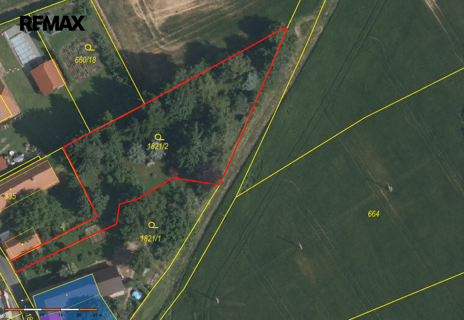 Prodej pozemku, 1391 m2, Oleška