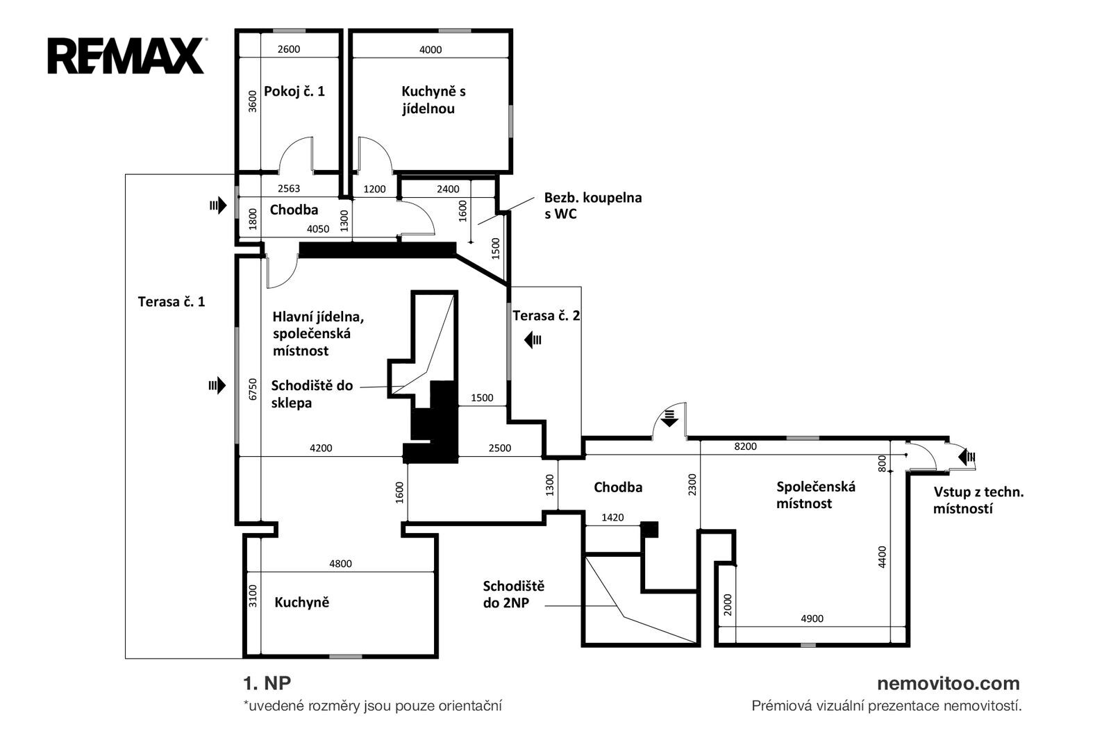 Prodej ubytovacího zařízení, 800 m2, Holetín