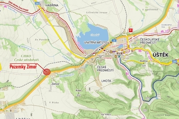 Prodej pozemku, 831 m2, Liběšice