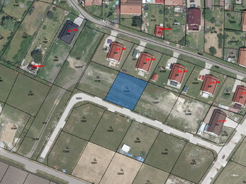Prodej pozemku, 712 m2, Choťovice