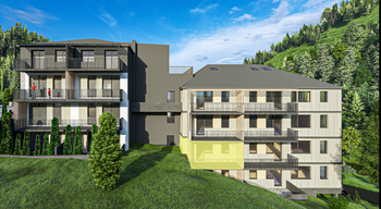 Prodej bytu 2+kk v osobním vlastnictví, 38 m2, Merklín