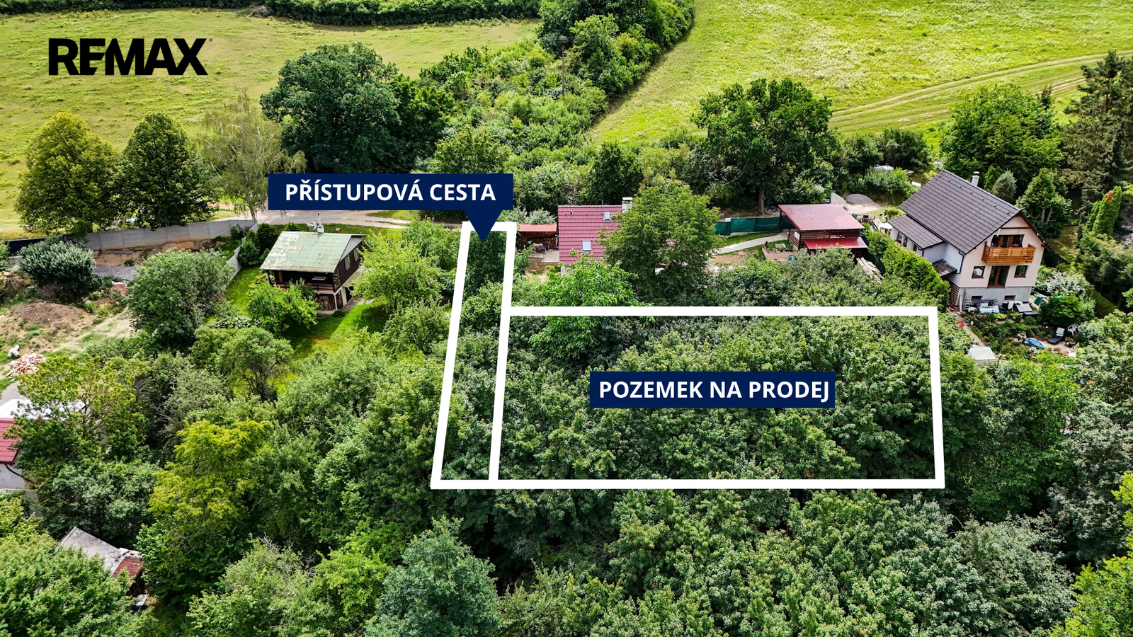Prodej pozemku, 740 m2, Zadní Třebaň
