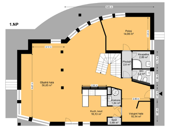 Pronájem domu, 256 m2, Praha 5 - Slivenec